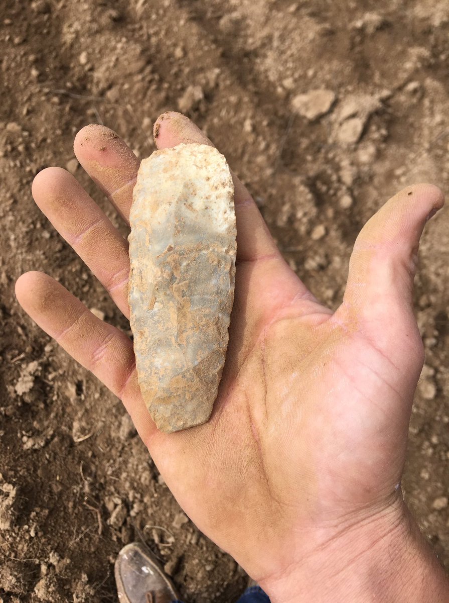 DruryOutdoors's tweet photo. Can you name this primitive tool❓ DeerCaster Chris Bradshaw found it while checking his food plots in central Missouri. Retweet if you think you know‼️ #foodplotfind #foodplot https://t.co/CDT4vnplks