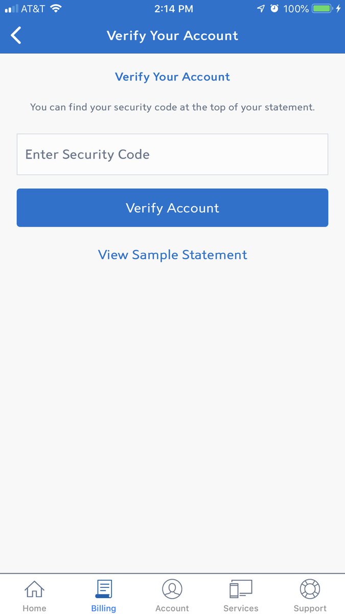 3ptstance's tweet image. .@Ask_Spectrum are you intentionally difficult or does it come naturally? Tried to pull a stmt on app. Told to input a code that is ON THE STATEMENT. Fine. I go through email to find it. Input to unlock acct on app. Got this response, then back to same screen. #circularargument