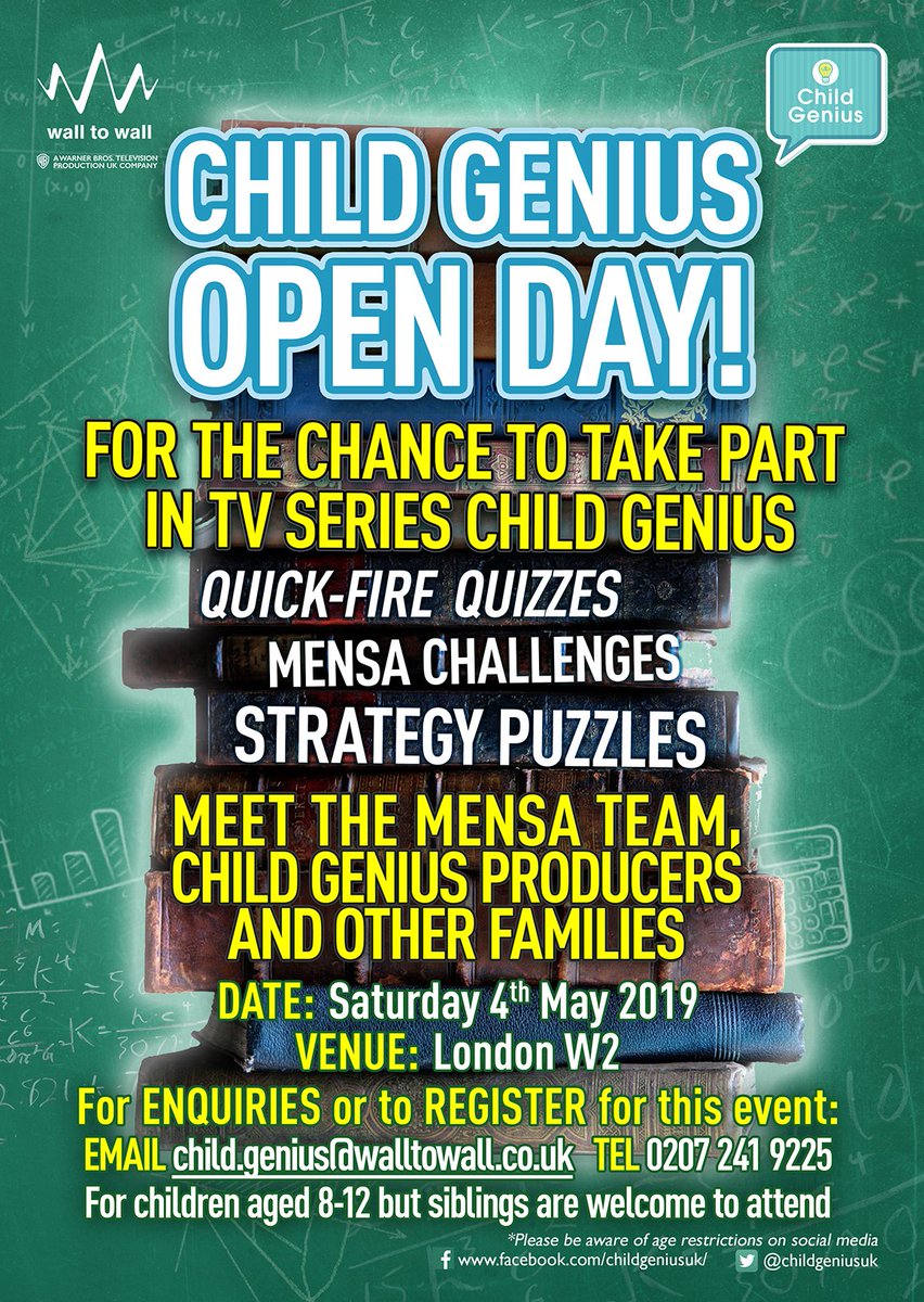Child Genius UK tweet media
