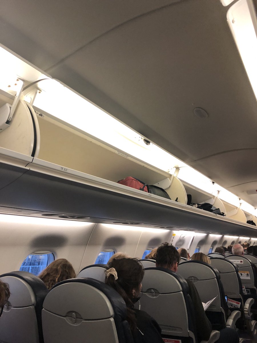 rowsT27's tweet photo. @flybe - lost for words... Flight from Gatwick to Newquay - cancelled, after having to wait 3hrs with no communication. Now being told to pay £40 to take bag back from Newquay after it being fine at Gatwick, ‘apparently’ bag is ‘too big’ and plane is ‘too full’? Train next time. https://t.co/n85vGGTNiZ