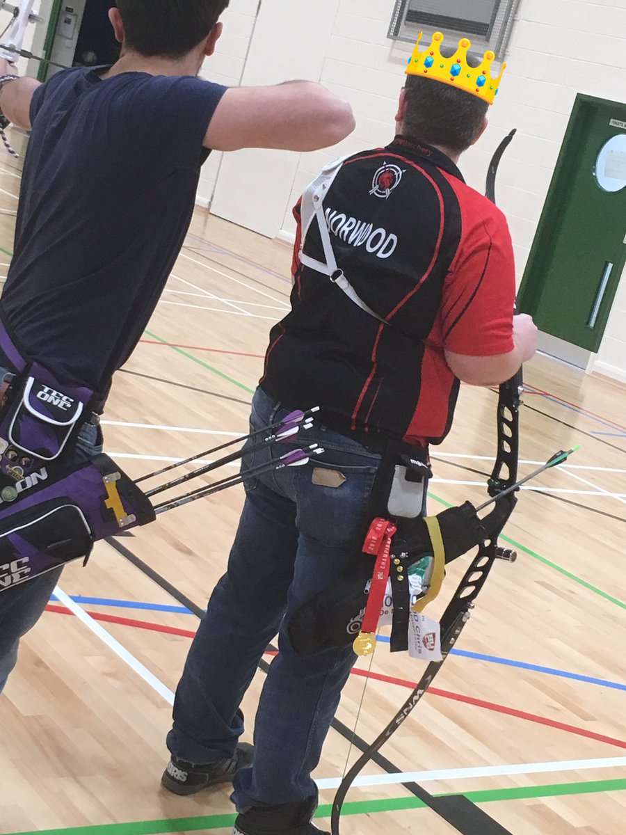 When you won at the weekend and want everyone to know 👑👑 #bucsarchery  #winnerwinner