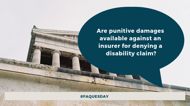 DavidPMartinEsq's tweet photo. Unfortunately, no. But, one may recover more than the actual denied benefit. The remedies generally allowed under ERISA are the lost benefits, interest on those benefits, attorney’s fees, statutory penalties, and equitable forms of relief. #FAQuesday https://t.co/zAeduAg3vC