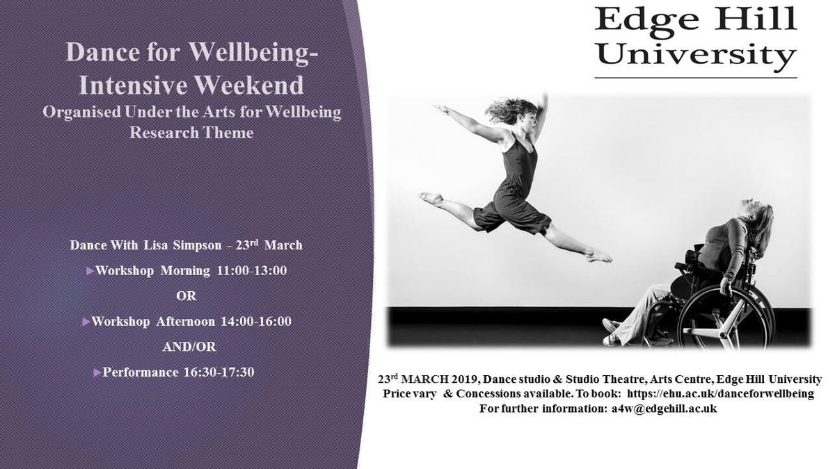 TheSimpsonBoard's tweet photo. This Saturday at Edge Hill! Migratory. My final performance of the pilot tour. Don't miss out!!!! 😆😆 #dancedancedance #EdgeHill #LSID #Tour #Migratory #Excited #cheorgraphy #NorthWest https://t.co/X8frJqq6oa