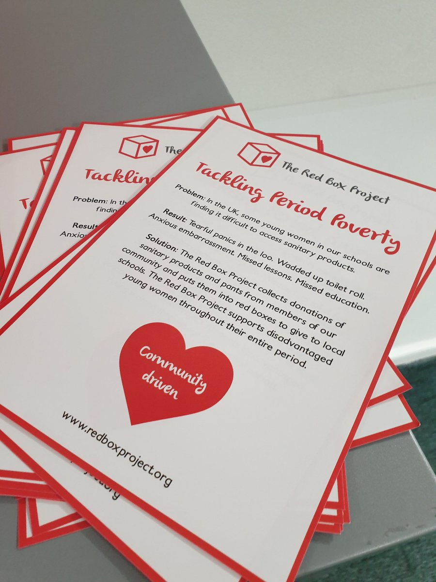 Qwest_Services's tweet photo. We took delivery of the @RedCheshire box for sanitary donations today. Doing our bit for #periodpoverty and young women in the #community.  Are you doing your bit? https://t.co/NHPGhyCEV4