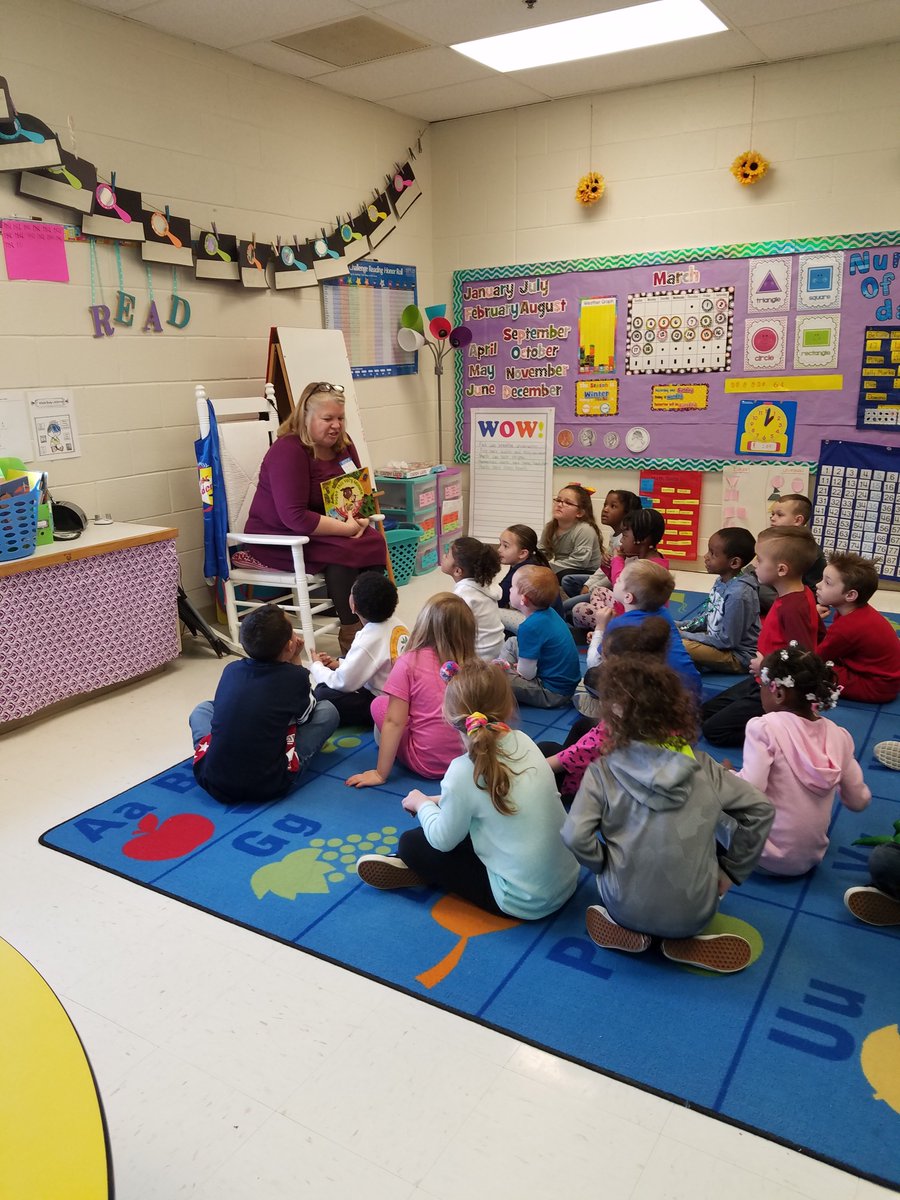 More Ag in the Classroom reading!   Thank Mrs. Teresa Minton for coming to read to our friends! <a href="/WES_Hornets/">WES_Hornets</a>