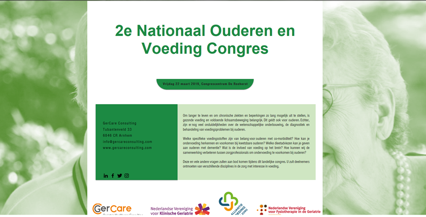 tenCateD1's tweet photo. A.s. vrijdag het 2e Nationaal Ouderen en Voeding Congres in de Reehorst in Ede. Interessante presentaties en workshops over diverse onderwerpen. https://t.co/qMuC1703kL