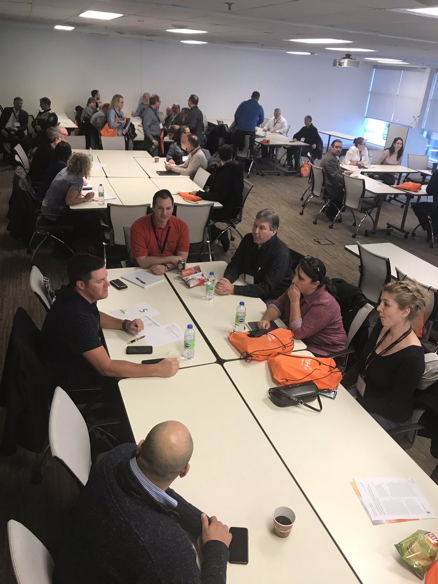 KWRayner's tweet photo. Networking and mentoring taking place at the COR Internal Auditor Conference this afternoon. Thank you to our mentors for sharing their expertise and experiences. @IHSAnews #safetyisnotproprietary #worksafeforlife https://t.co/jdTfFKBBhT