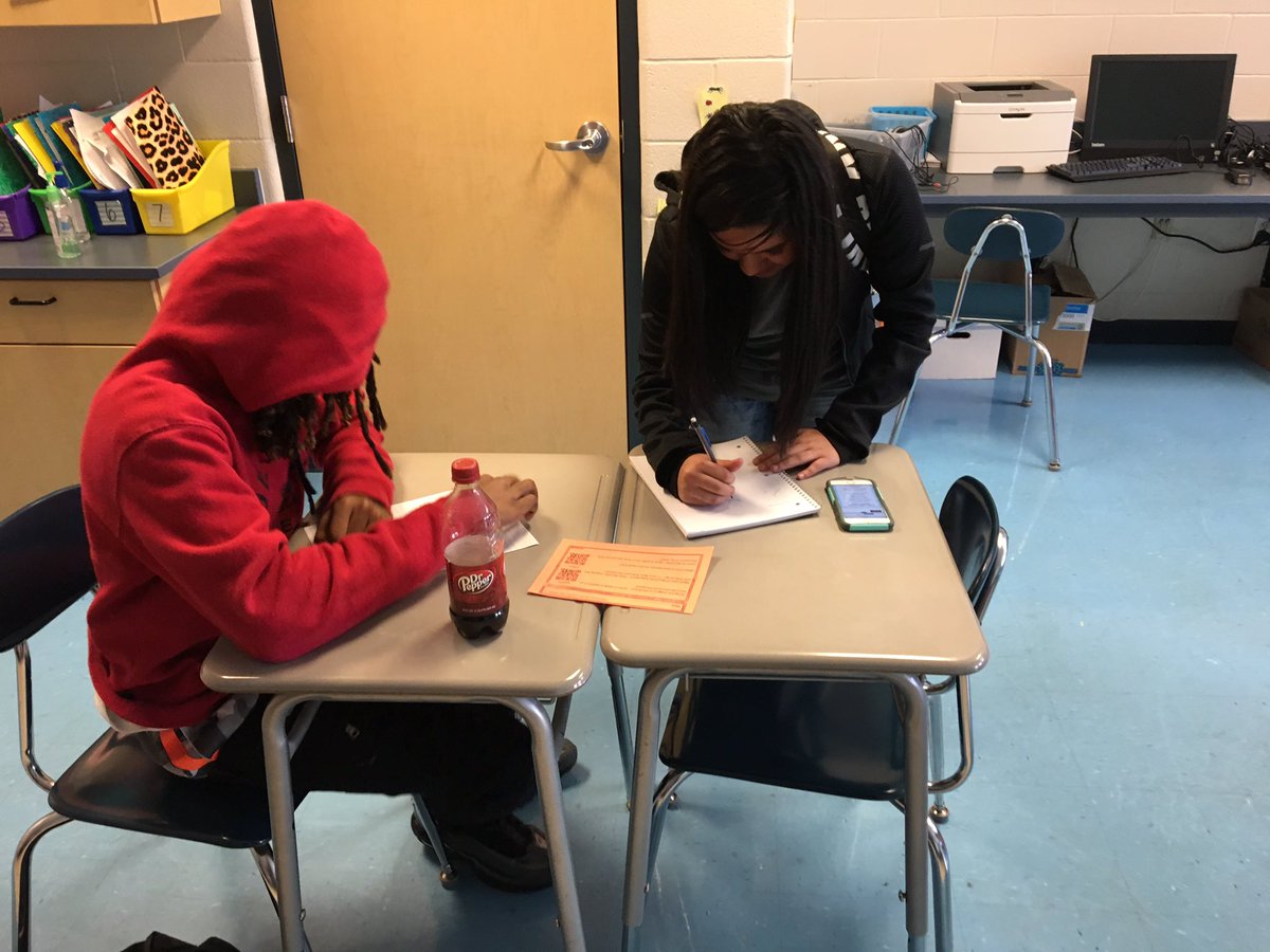 oms_mrs_beasley's tweet photo. Working hard using QR codes to find imagery, tone, and figurative language in poetry. #readingrti #thepowerofyet #champions #justdontquit #weneverquit #stillchallenge https://t.co/xUJaJ0xv7J