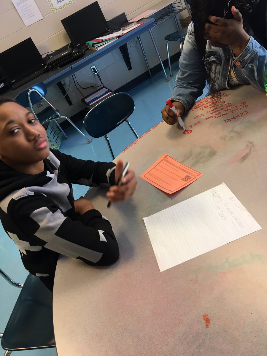 oms_mrs_beasley's tweet photo. Working hard using QR codes to find imagery, tone, and figurative language in poetry. #readingrti #thepowerofyet #champions #justdontquit #weneverquit #stillchallenge https://t.co/xUJaJ0xv7J