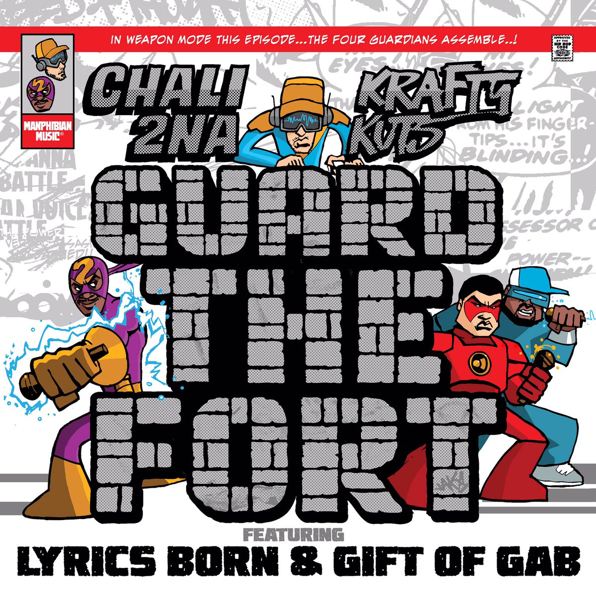 JAKeDetonator's tweet photo. New artwork I created for ‘Guard The Fort’, Chali 2na and Krafty Kuts new track with Solesides/Quannum emcees Lyrics Born & Gift Of Gab. Out now and on the @bbc6music playlist 💣
#chali2nakraftykuts #chali2na #guardthefort https://t.co/zLNagj9PLx