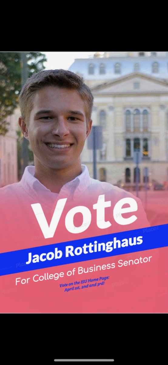 Sigma Nu is proud to support our very own brother Jacob Rottinghaus for SGA as the college of business senator <a href="/JacobRottingha1/">Jacob Rottinghaus</a>