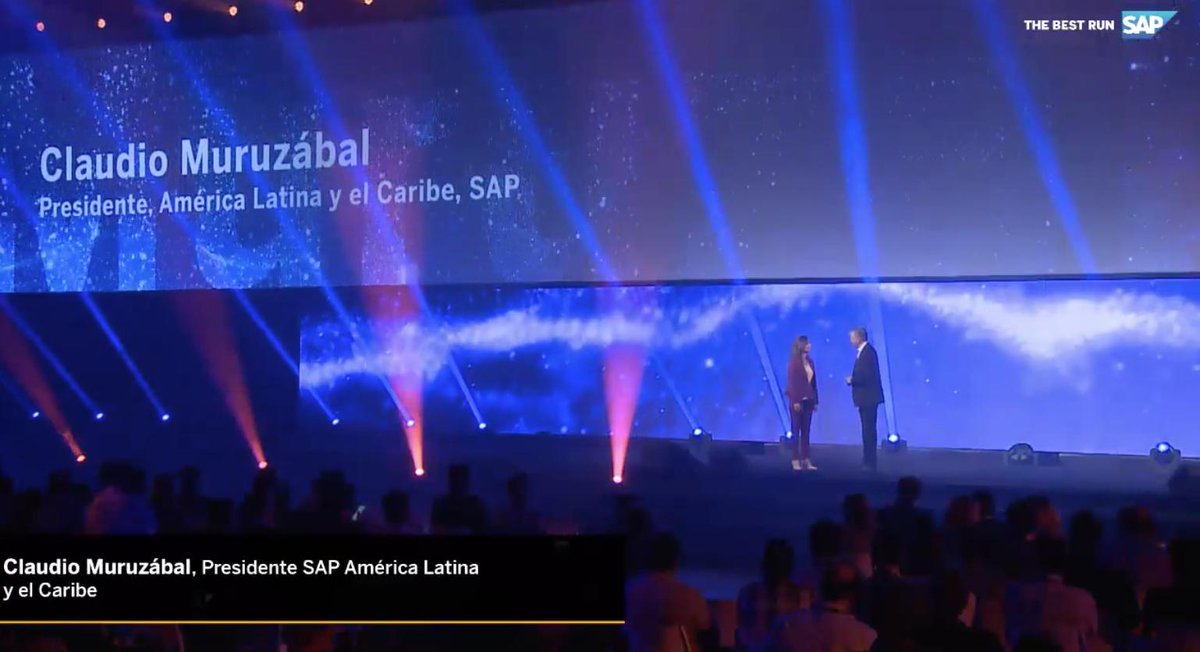 Mariettalg's tweet photo. Claudia Boeri y Claudio Muruzabal nuestro big boss SAP en ##SAPNOWArgentina #ASUGSummit #Argentina. 👏👏
La Rural, Predio Ferial de Buenos Aires https://t.co/Ke6v1atADW