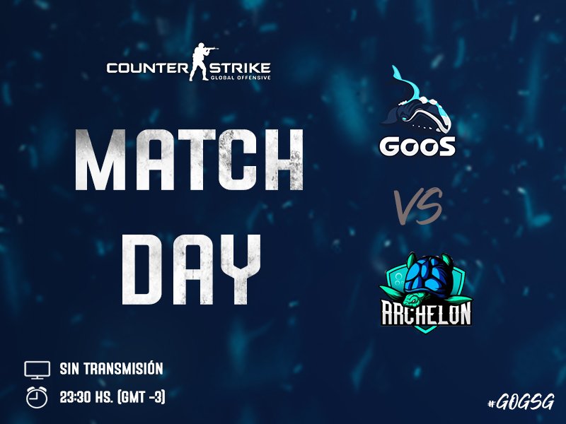 GoosGaming's tweet photo. #CSGO

¡Nuestro roster de CSGO comienza su carrera hoy en la Liga Open!

🆚️ @ArchelonGaming. https://t.co/rarsVTxjxH