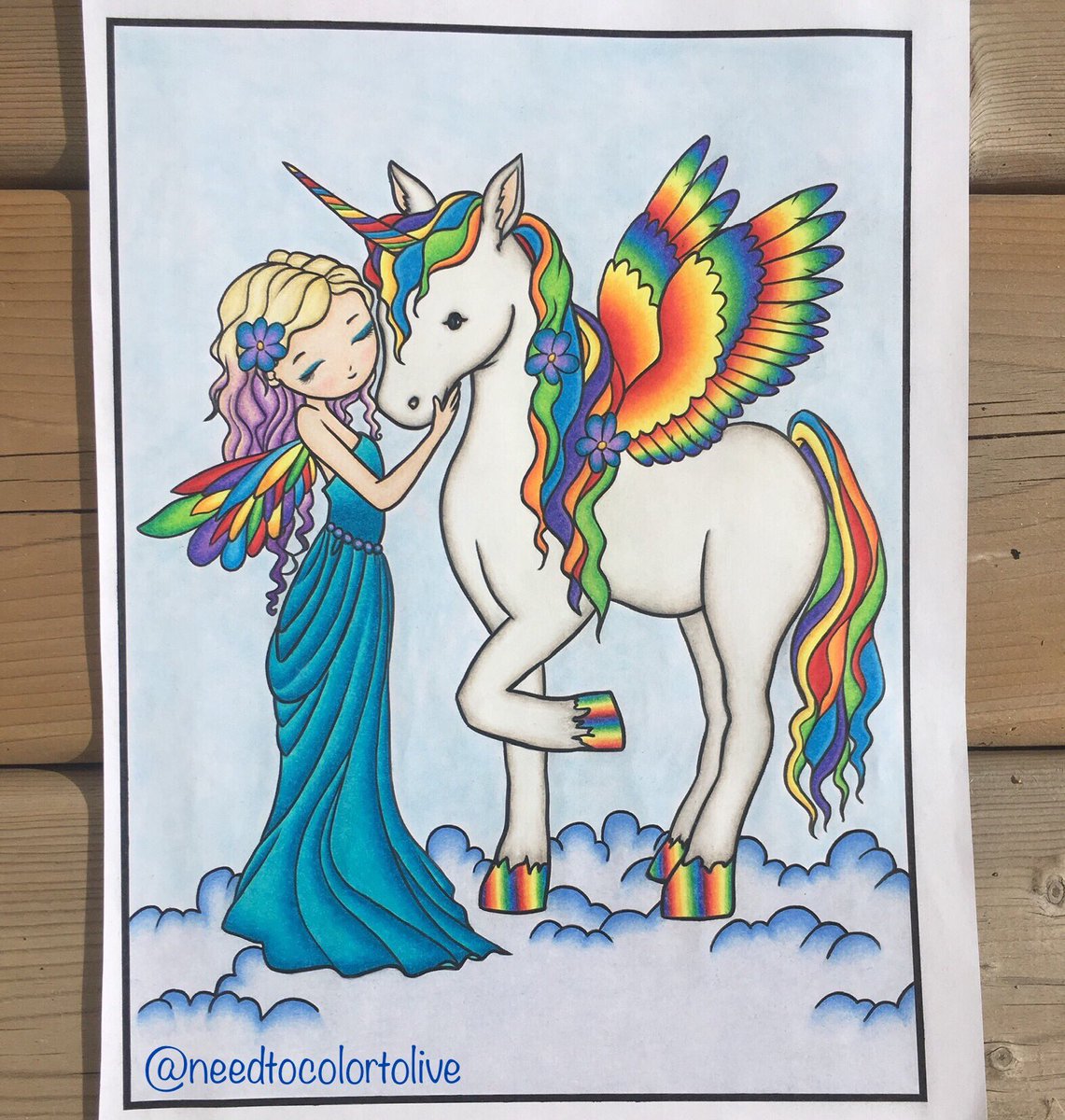 need2color2live's tweet photo. #selinafenech #enchantedbffs #faedorables #unicorn #tattoo #tattoos #prismacolor #prismacolorpencils 
#softpastels
#adultcoloringbook #adultcoloringbooks #adultcoloring #art #coloredpencils #coloring #coloringbooks #coloringtherapy #adultswhocolor #colorists https://t.co/yFhBrIZr4m