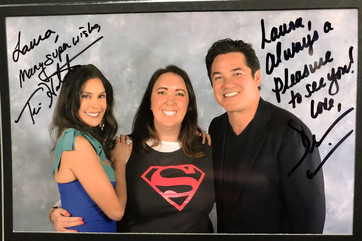 laura82anne's tweet photo. I’ve just realised, I don’t think I’ve tweeted these photos yet!?...not the 1 with Dean &amp; Teri anyway...been so busy!. Wish I’d got the one of Teri &amp; I signed now,her book too!. U two are so lovely &amp; it was just so great to see you both together!.xx @deancain @HatchingChange https://t.co/v1Ltycwtlm