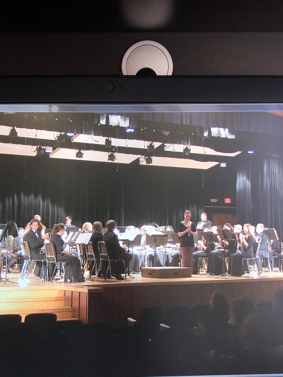 MandyRoss1's tweet image. Had a board meeting the night of the actual band concert, but ⁦@WCLynxBand⁩ was kind enough to share the recording with me. Enjoying the concert between meetings! #joyfulmusic #soundsofspring