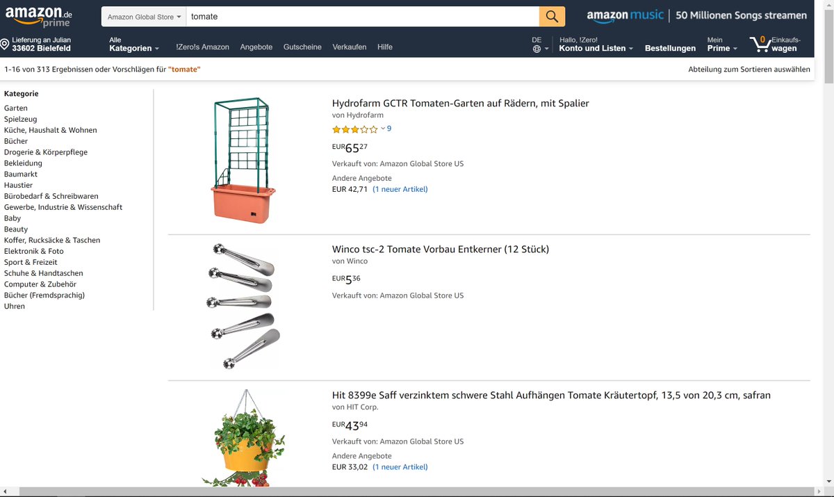 lamapowercom's tweet photo. @AmazonHelp Zum Einen sind die Abstände usw. (wie gesagt) bei den Preisen (s. Screenshot) nicht förderlich für die Lesbarkeit, zum anderen scheint die Berechnung der Breite der Suchergebnisliste im Chrome teils den Viewport zu sprengen (s. neuen Screenshot). https://t.co/0nh86o0ni7