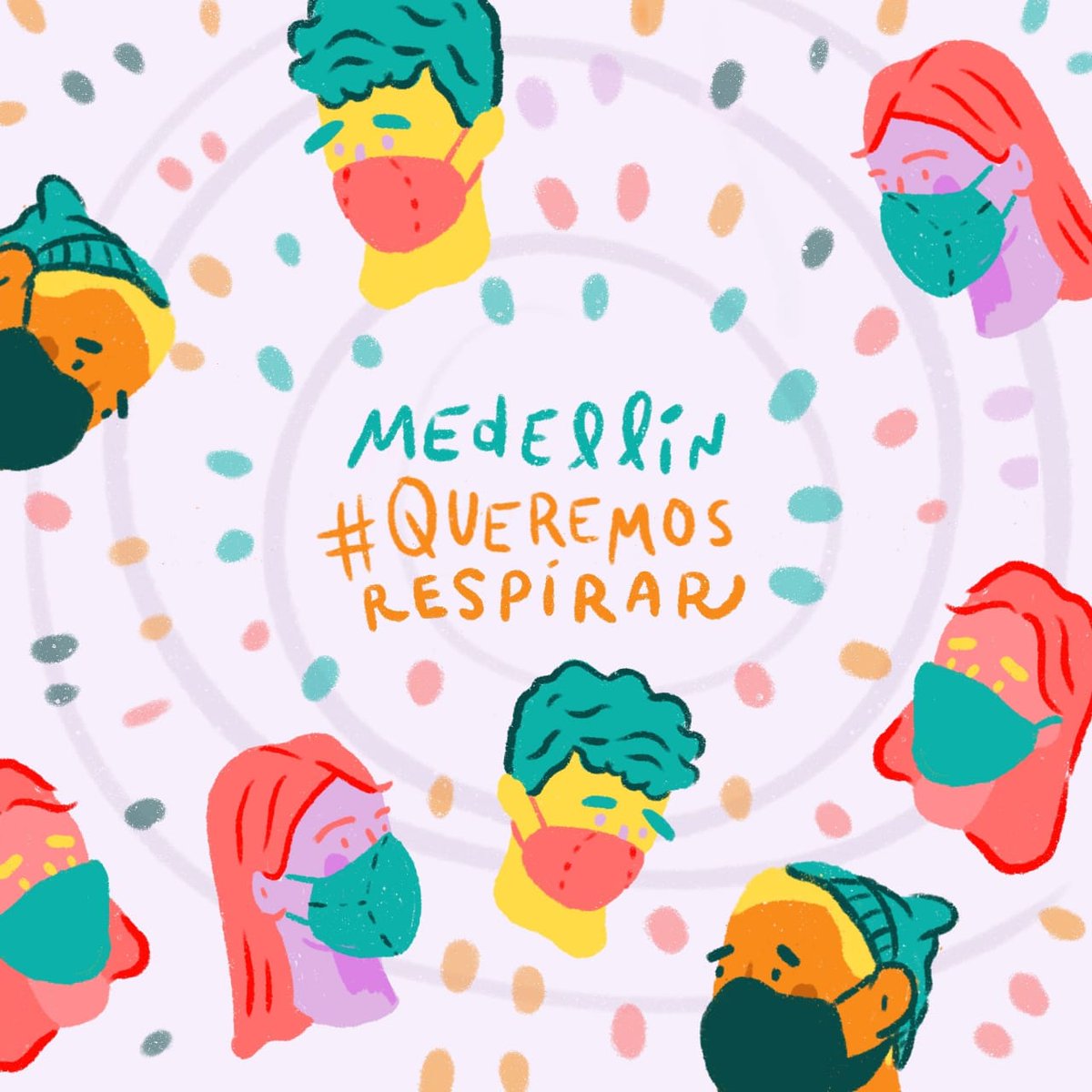 JFValenciaF's tweet photo. En Medellín #QueremosRespirar, poderoso mensaje ciudadano mañana a las 6PM en el Parque de los Deseos. https://t.co/MQQRuKop2N