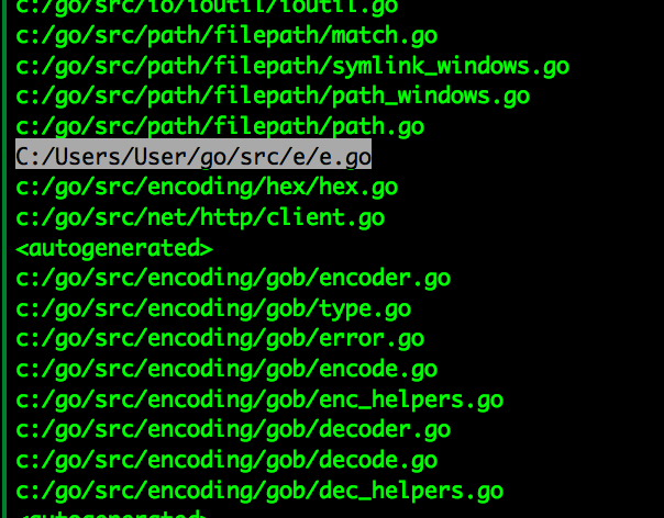 stvemillertime's tweet photo. This isn't the best example but here we see some Go path of the developed project and associated libraries. Save these paths as indexed toolmarks linked to a file object and let the clustering and tracking begin. #threathunting #adversarymethods https://t.co/uuRbRrzdo0