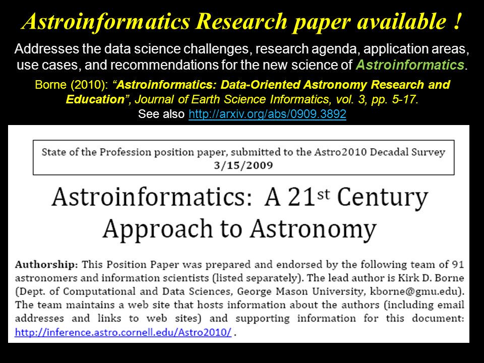 KirkDBorne's tweet photo. #Astro2020 Decadal Survey Science White Paper — The Next Decade of #Astroinformatics and #Astrostatistics
https://t.co/M97jBgP9bX 

#BigData #DataScience #MachineLearning #Statistics #Astrophysics #Astronomy #ResearchData 

We have come a long way in 10 years since #Astro2010... https://t.co/HIrayodSQY