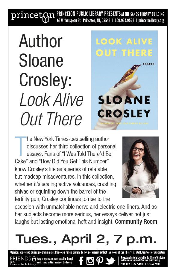 PrincetonPL's tweet photo. Excitement is building! We are hosting @askanyone 2 weeks from today for the paperback tour launch of  LOOK ALIVE OUT THERE ... @labyrinth_books is co-hosting this event with us and it promises to be a great night. Join us! https://t.co/jy4K0zSm8E cc @PicadorUSA @kimberlyburnspr https://t.co/F1gPn339F1