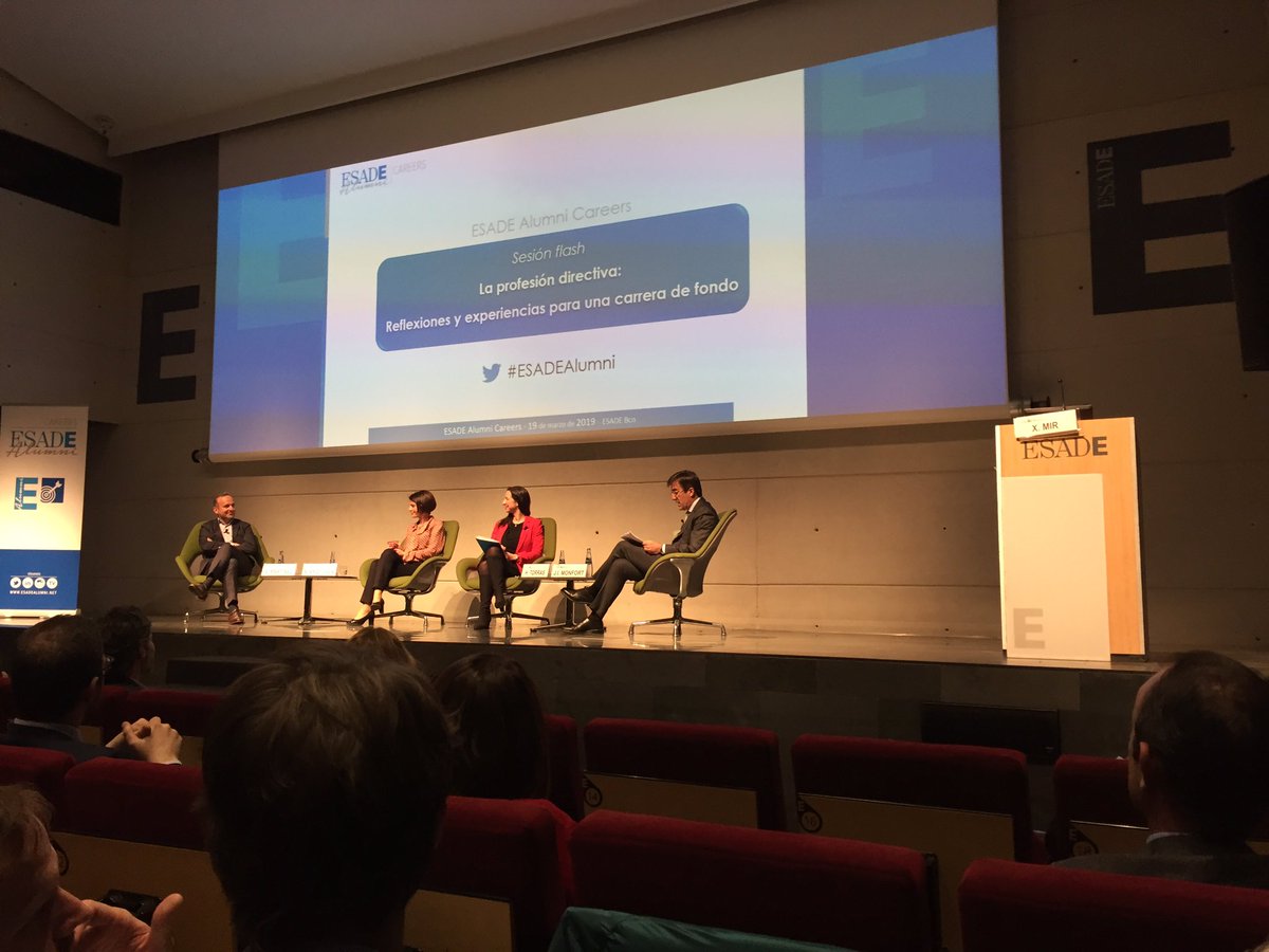 JavierGiral's tweet image. en #ESADE, con @narizcuren @htorras y Axel Martinez en el evento &quot;La profesión directiva: Reflexiones y experiencias para una carrera a fondo&quot; moderado por @jimonfort 

#ESADEAlumni