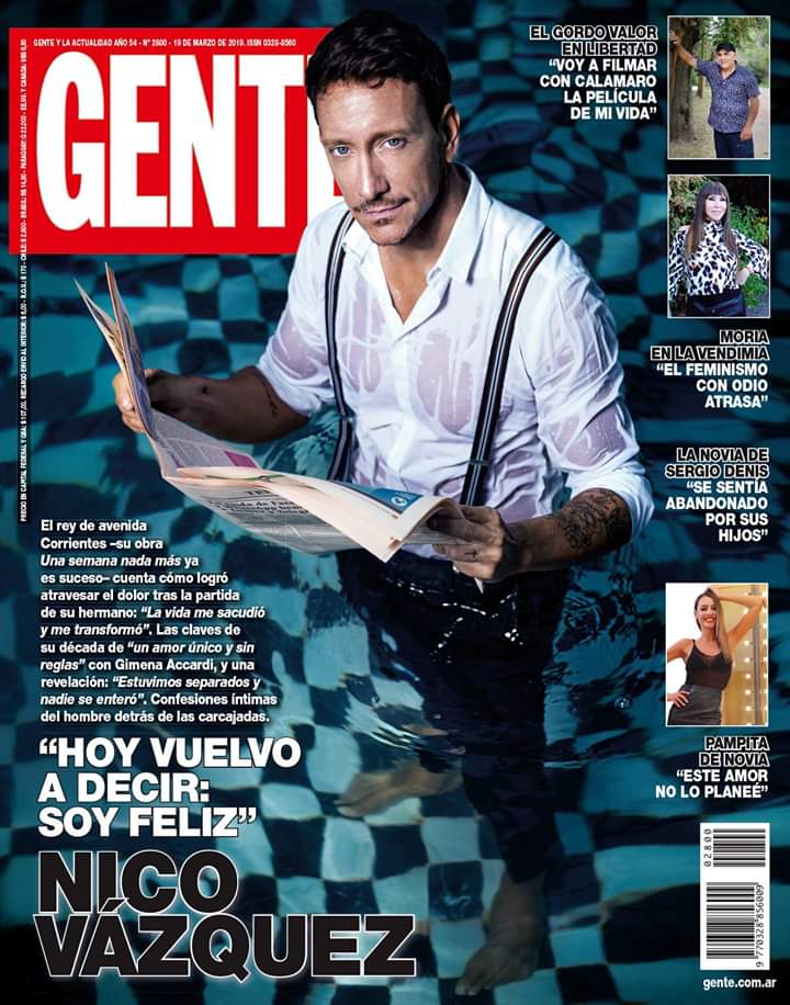 valersteinprod's tweet photo. REVISTA GENTE @genteonline
7 paginas donde Luis "El gordo" Valor cuenta el proyecto de la pelicula de su vida y de la que soy parte. Feliz por que después de mucho batallar logramos poder realizarla, junto a un gran equipo: @calamarooficial #PabloBucca y #HernanFindling https://t.co/PjayERhuKO