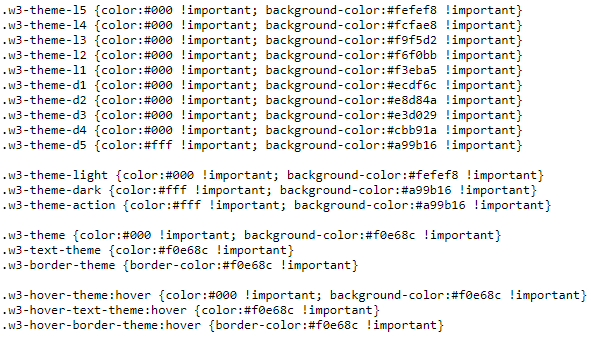 ArzenChan's tweet photo. Last assignment we were trying to change the font and I looked into the CSS file that W3 schools provides. All the elements are marked important! Why!? Makes it annoying to change. 
#neogeoweb https://t.co/qQeyyJ7YSp