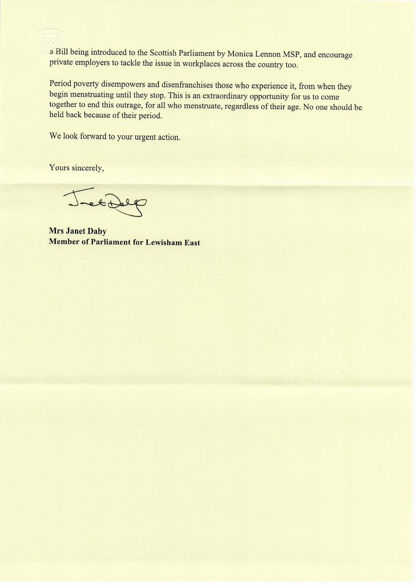 JanetDaby's tweet image. Today I have joined with more than 70 MPs to urge the Chancellor to make period products free for everyone.

See our @MirrorPolitics article here: mirror.co.uk/news/politics/…