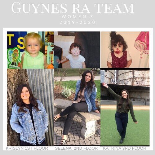 GuynesHall's tweet photo. It’s FINALLY time! We are excited to announce the Guynes Hall RA team for the 2019-2020 school year! 
1st Floor Guys—Bobby Wilson
1st Floor Girls—HRA Krislyn Holliger
2nd Floor Guys—Cory Lamun
2nd Floor Girls—Selena Rider
3rd Floor Guys—Alex Hall
3rd Floor Girls—Katrina Martinez https://t.co/xDZqTFFa1S