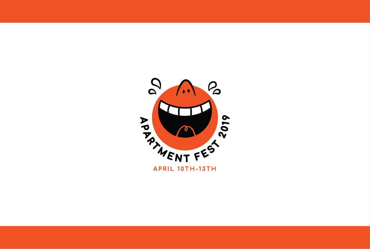Today I announced that I'm running a comedy festival out of my living room! Apartment Fest is happening April 10th-13th! SUBMISSIONS ARE OPEN NOW! COMEDIANS, APPLY! (yes this is a real thing)
Details and submission link:
https://goo.gl/forms/g624cULhHLk5OdZd2 …