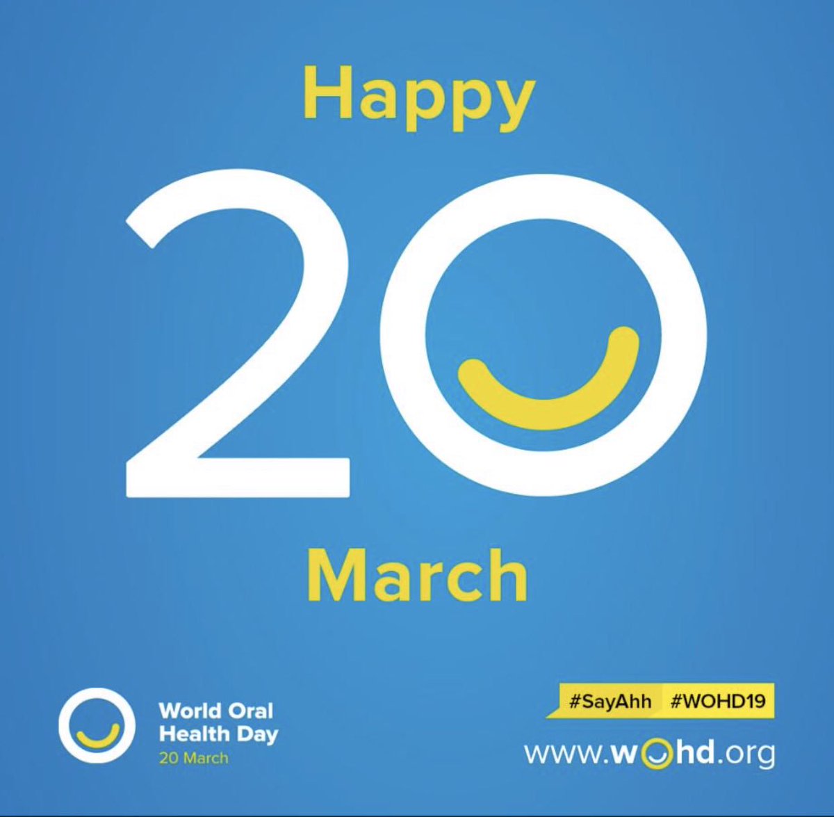 UKdentistry24's tweet photo. Yep ....it’s #WorldOralHealthDay2019 .....Let’s all #SayAhh together now !!! #WOHD19 https://t.co/FSNeR1REJo