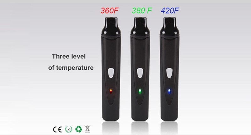 Titan 1 dry herb Vaporizer kit with 2200mah Temp Control Battery Vaper herbal Vaporizer Tobacco E Cigarette vape pen TITAN 2 vaporwrx.com/shop/vaporizer…