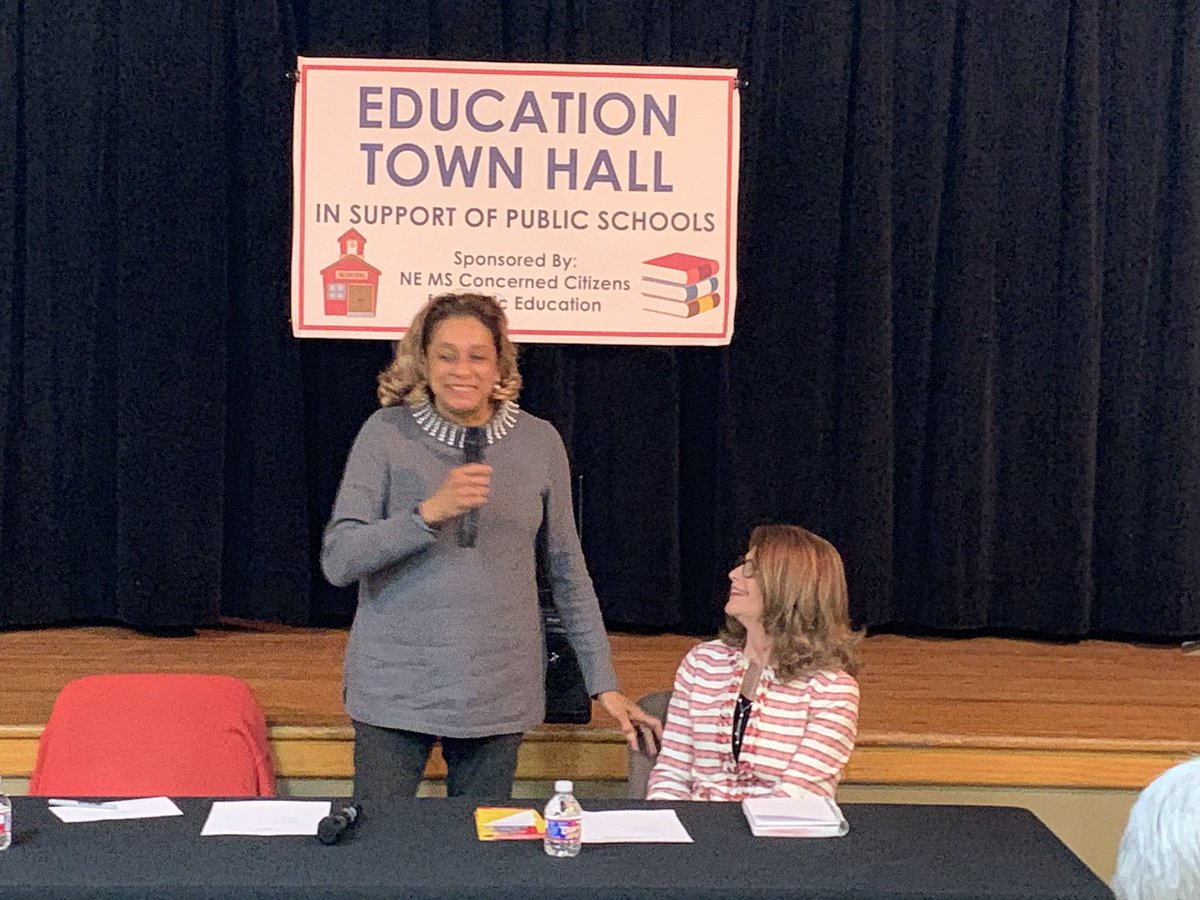tunicateens's tweet photo. Members of TTIA,  MS Equal Voice Network Members, and other Concerned Citizens are attending the Education Town Hall in Tupelo, MS.  #FundOurSchools #GiveOurTeachersAPayRaise #$4,000.00 #SaveOurPublicSchools #MSEVN https://t.co/0bEZsnY5NB