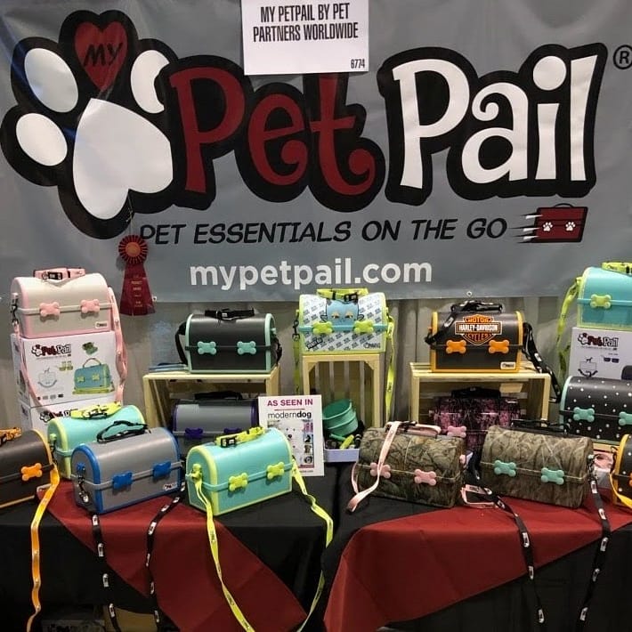 MyPetPail's tweet photo. Booth's all set up...now let's have some fun!! 🥳
Join My Pet Pail @ booth 6774!
#GlobalPetExpo #Tradeshow #OneShowToAttend #pets #dogs #cats #petessentialsonthego #mypetpail https://t.co/JV15u3FxQQ