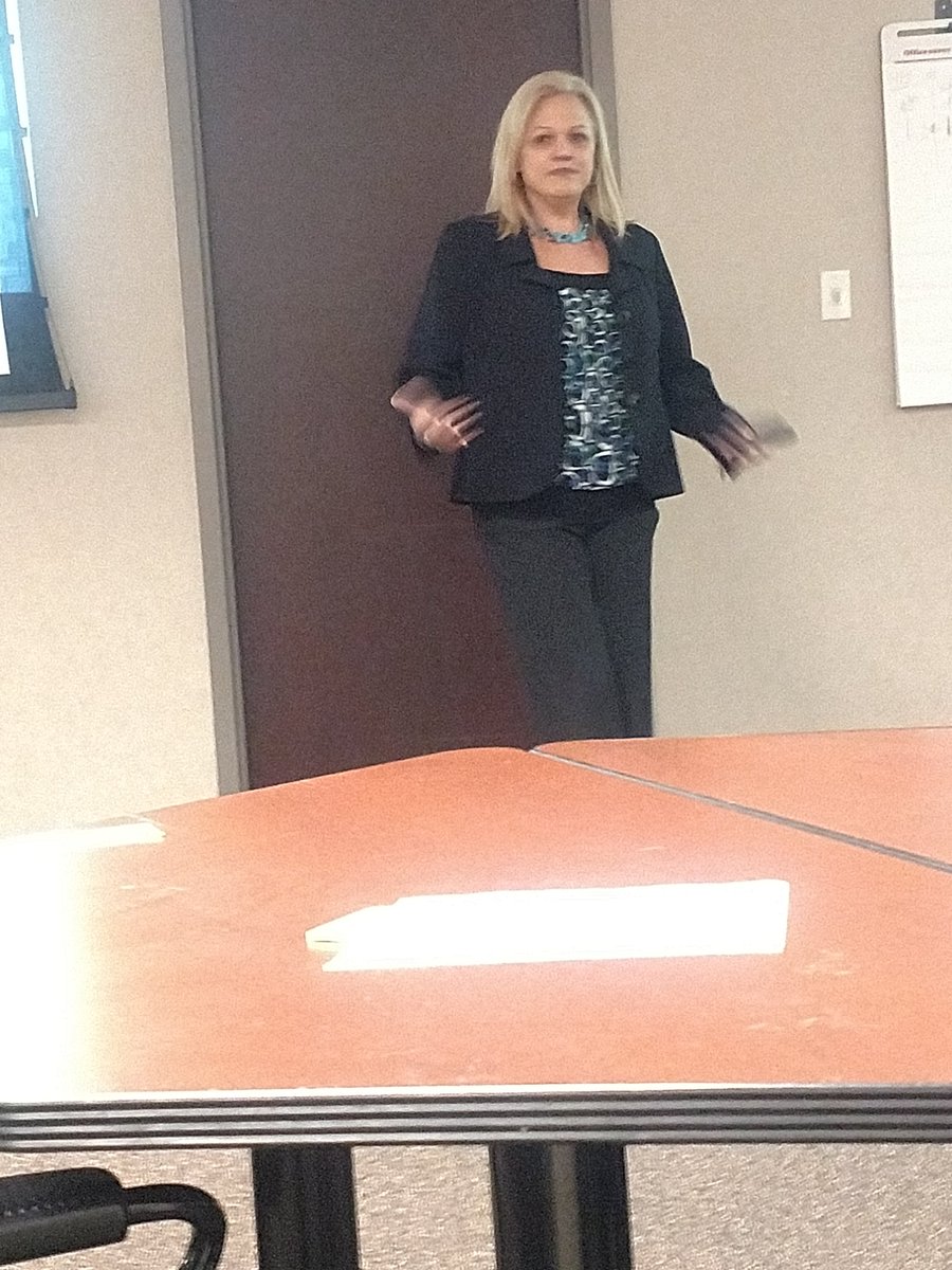 Dr. Melissa Campbell with us tonight.  She will also be speaking at Sobarc 2019.