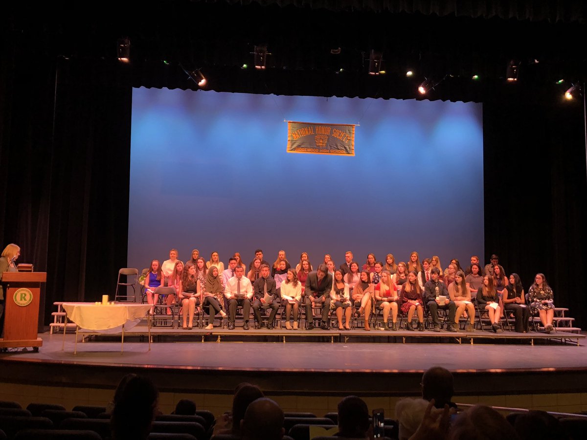 Kelsall2's tweet photo. Congratulations to our current and new Ridgewood High School NHS inductees! https://t.co/9xZUOLkZjb