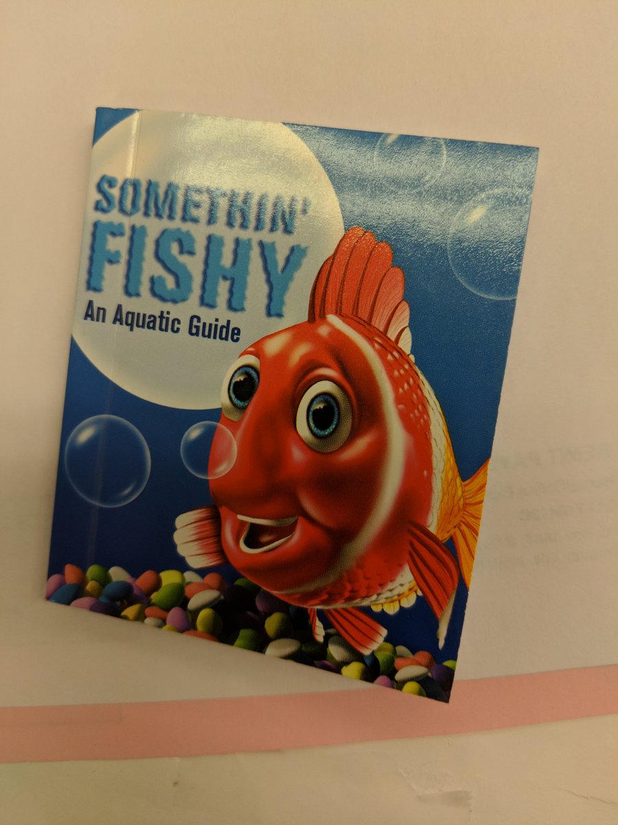 FaunaFigures's tweet photo. This #Toyfishtuesday also comes with a little book.
Doesn't look like much.
But #fish books are always good.
There's even interesting information. Let's us know that the #aquarium hobby has been around in some form for a while.
2/ https://t.co/vT4mToRakp