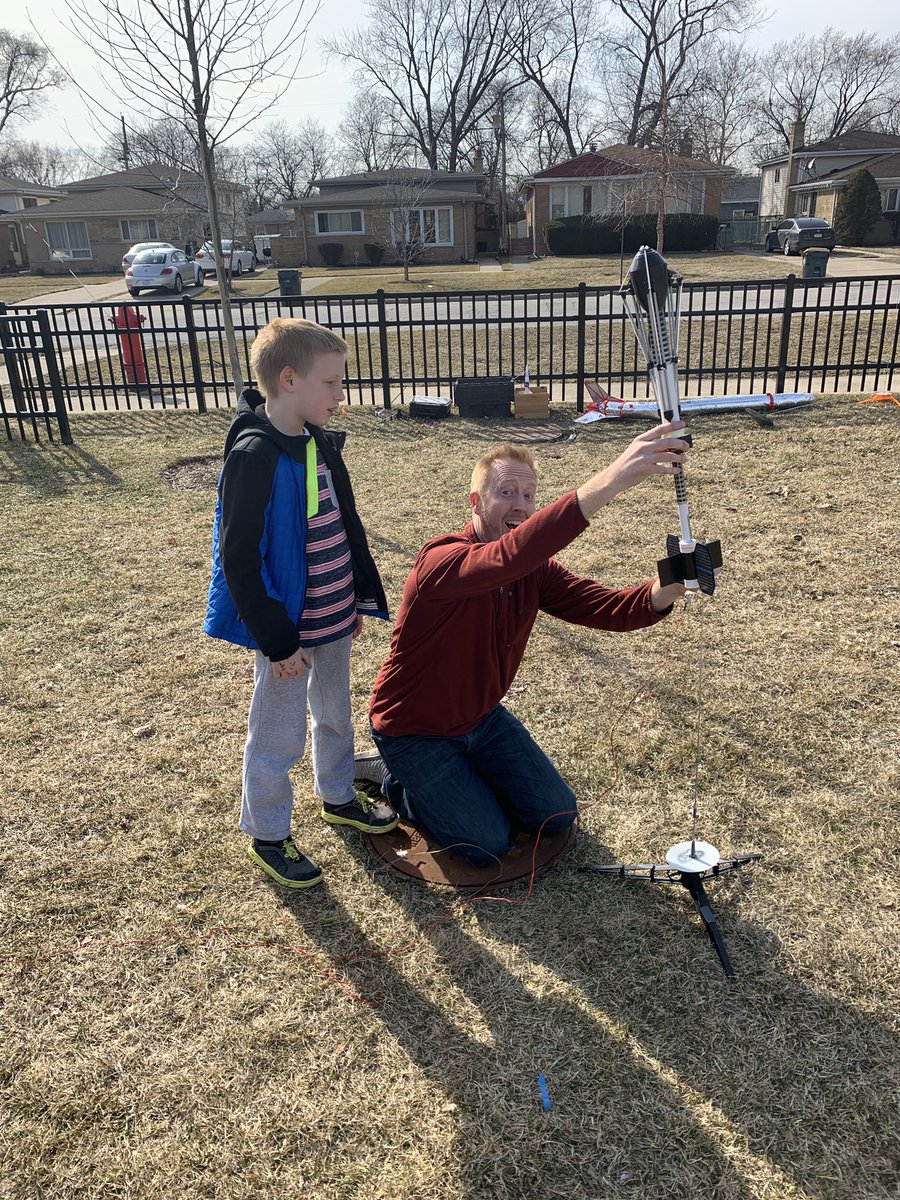MrOScience's tweet photo. HUGE, HUGE shout out to Mr.
C.J. Dugan. Our Science Olympiad rocket launch was “out of this world” because of him. I am so grateful, words cannot express what he did for these great kids! @SkokieSD69 https://t.co/xbd8xV1E4B