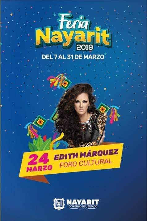 OmarCordher's tweet photo. Ya listo para ir a ver a la Máxima a la Hermosísima @EdithMarquezL 
24 de Marzo. Foro cultural de la Feria de Nayarit.
#Marquezo 💖 https://t.co/TWos3fZdJZ