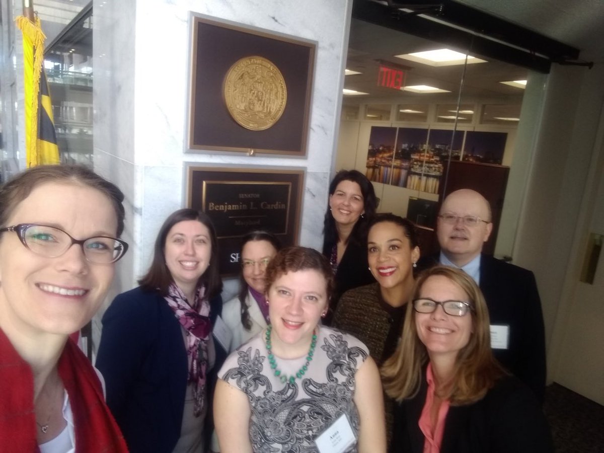Sandy10ies's tweet photo. NAFSA Maryland advocates had a great meeting with Mike Thomas in @SenatorCardin ‘s office about making the US more globally informed and globally engaged! #nafsaAD #advoc8 #WelcomeToSucceed #SimonStudyAbroadProgram https://t.co/TqN1tgpm9C