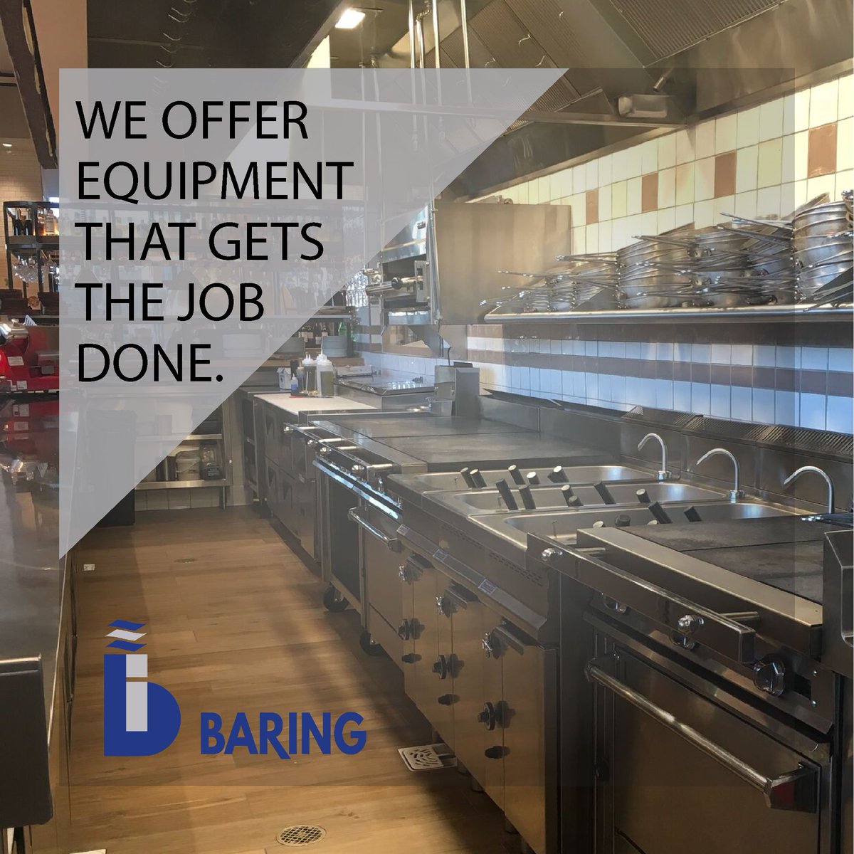 We'll make sure we supply equipment that's right for the job, every time!  baring.com