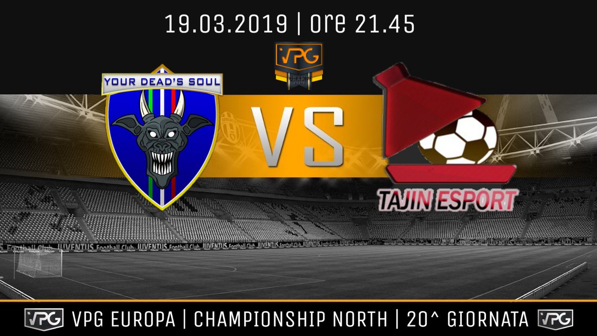 YourDeadsSoul's tweet photo. ⚽ MATCHESDAY
🏆 @VPGChampNorth
2️⃣0️⃣ | Championship North
🆚 #TajinEsport | 21:45
🏆 @VPG_Italy
2️⃣ | Serie B
🆚 @eSportCarrarese | 22:45
@OfficialVPG
#YDSareComing
#GoYDS https://t.co/PGPwfblQSr