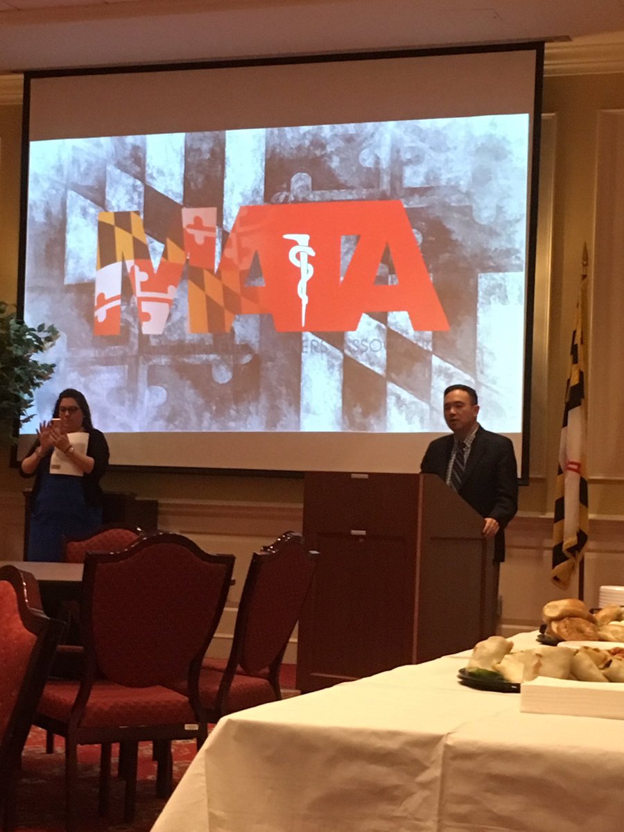 Maryland_ATs's tweet photo. A few snapshots from this morning’s MATA lobby day and legislative breakfast in Annapolis. Thank you to all who came out to advocate for and support the profession! Excited for what the future holds!#NATM2019 #lobbyday https://t.co/yYHJVqaSvv