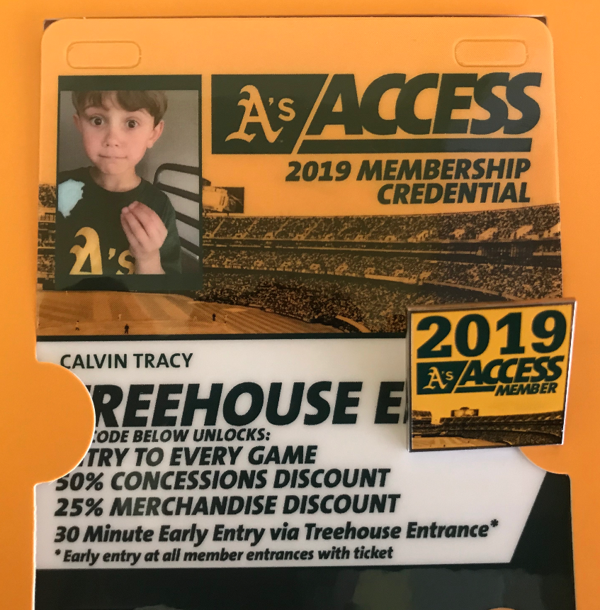 Our season passes for the @Athletics arrived today, and my son’s pass is THE CUTEST. #baseballseasoniscoming #baseballsoon #baseballbaseballbaseball