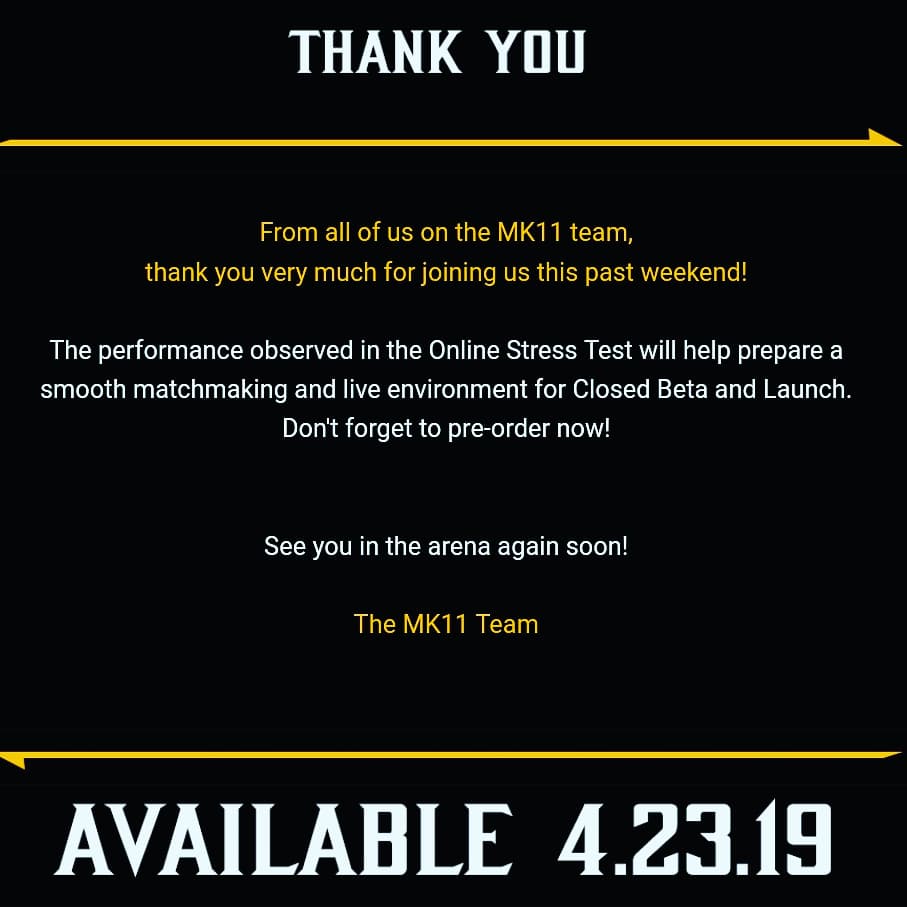 THE_GAME_ZOMBIE's tweet photo. NRS class act all the way.  #mk11beta #mortalkombat11beta #mortalkombat11  #mortalkombatuniverse #mortalkombatyoutuber #mkcharacters 
#mk11roster 
#mk11news 
#mk 
#mortalkombat
 #mk11reveal 
#scorpion
#fightinggames 
#wbgames 
#neatherrealmstudios #neatherrealm 
#edboon
#NRS https://t.co/gpxrje41i4