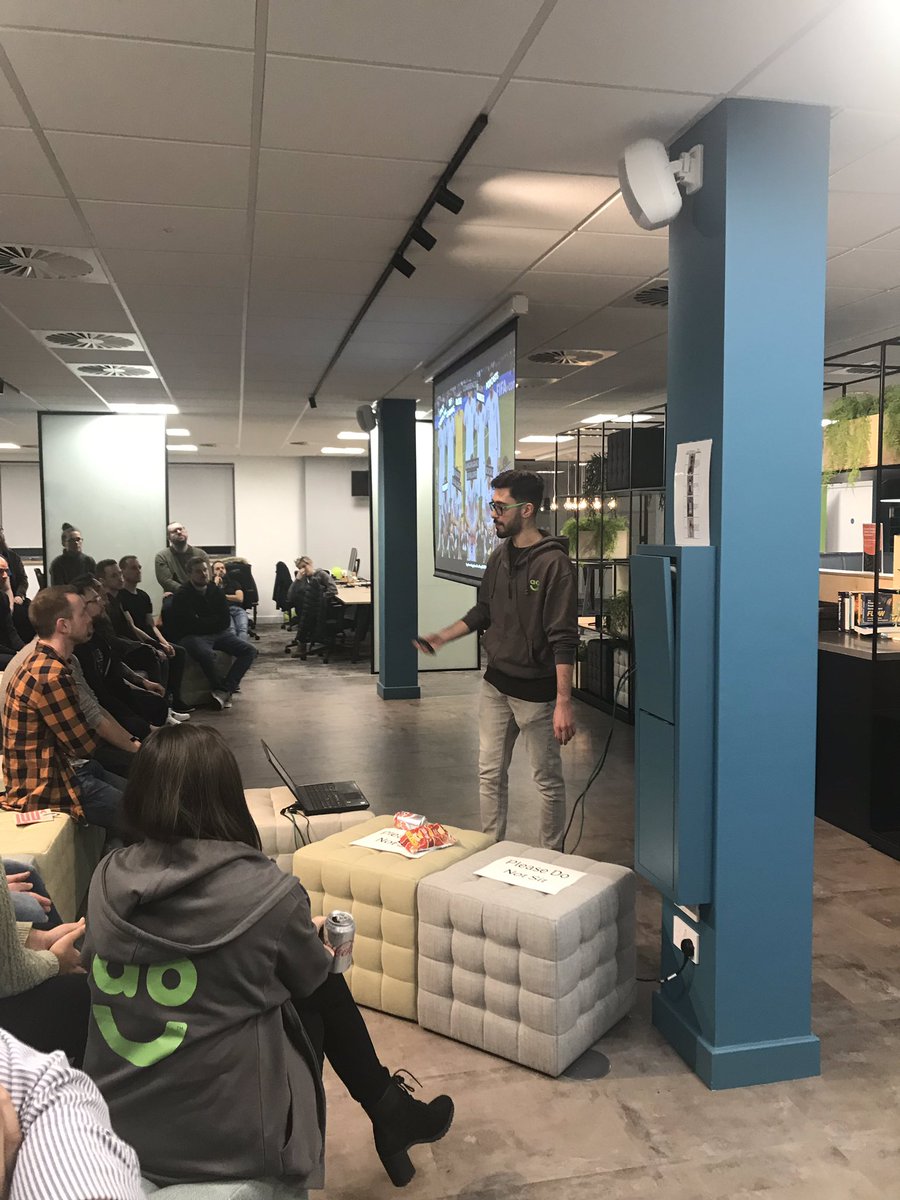 D4Z_M's tweet image. Great turn out for our first tech event at our new home @ao_jobs 
Great talks and learnt something new #letstalktech . We have some great people here 🦸‍♀️ 🦸‍♂️ 💻