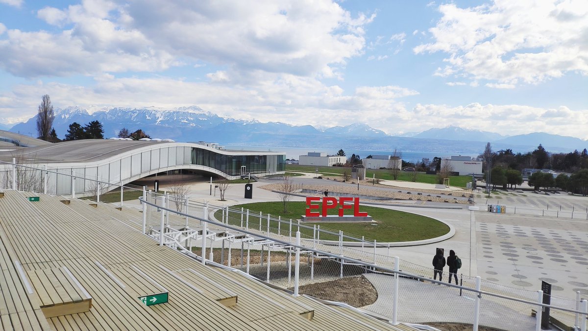 alexcarliera's tweet image. A beautiful view from the EPFL campus #epflcampus