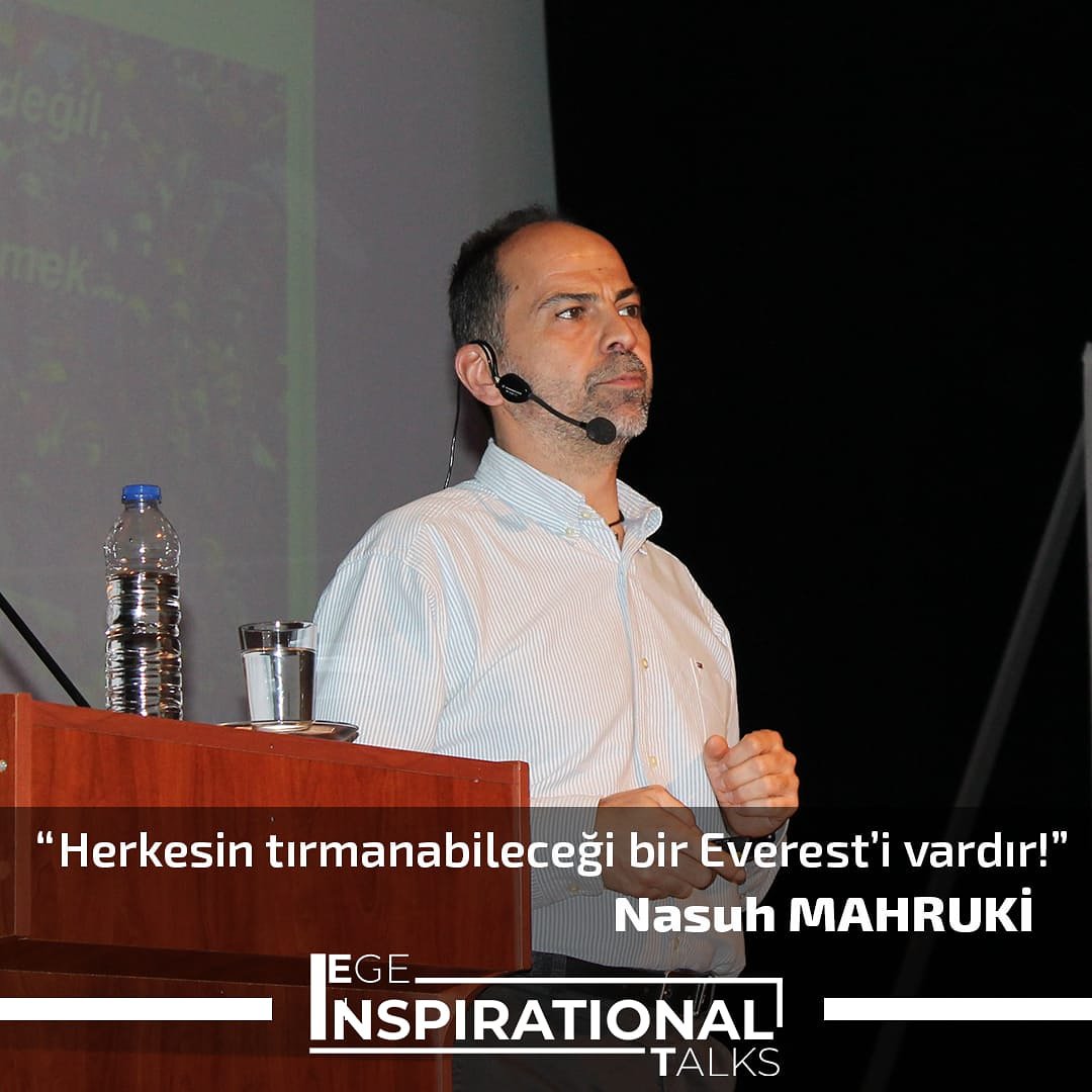 EgeTalks's tweet photo. "Herkesin tırmanabileceği bir Everest'i vardır!"
Nasuh Mahruki

#egeüniversitesi #egeisletmetoplulugu #egeit #eit19 https://t.co/VYR0tCQr87