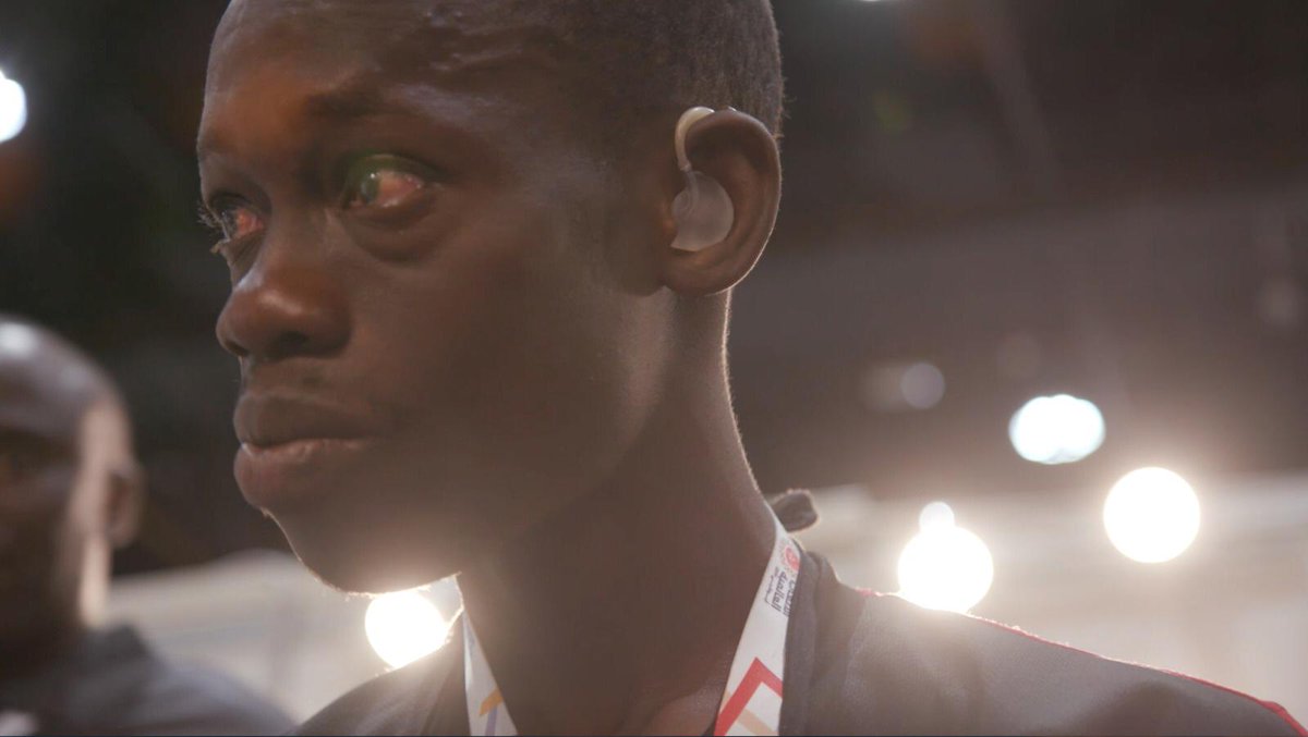 euronews's tweet photo. This Senegalese athlete hears for the first time at Abu Dhabi’s Special Olympics.

https://t.co/jZr0HshtVS https://t.co/IZwRRZGBHe